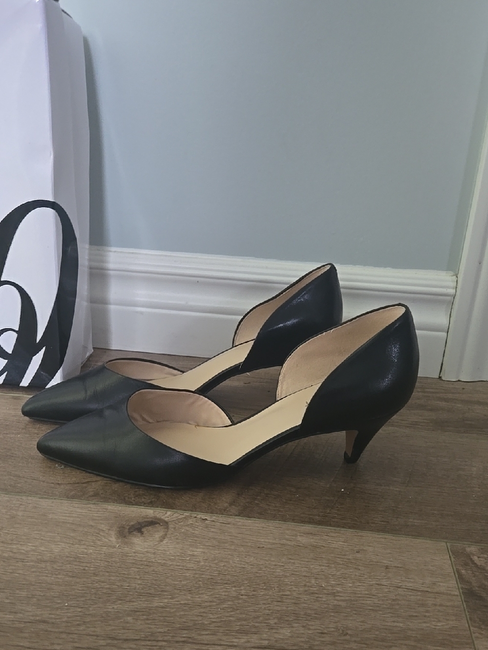 Women’s Black Pointed Toe Nine West Pumps